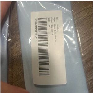 Azazie sky blue wise tie